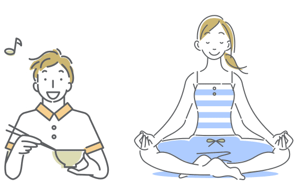 未病を知るのイメージイラスト