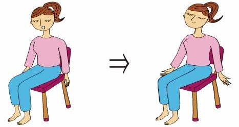 腹式呼吸法のイメージ画像