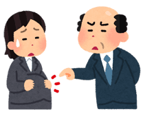 マタニティハラスメントの画像
