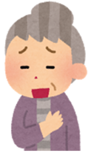 低栄養の高齢者のイメージ画像