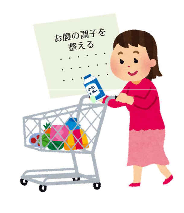 機能性表示食品の表示を確認する女性のイメージ画像