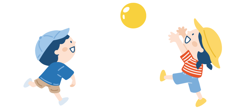 児童・生徒が運動している様子