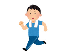 定期的に運動をするイメージ