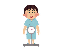 適正体重を維持するイメージ