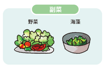副菜(野菜、海藻)
