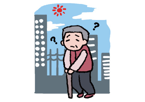 認知症の人のイメージ画像