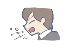 飛沫感染のイメージ画像